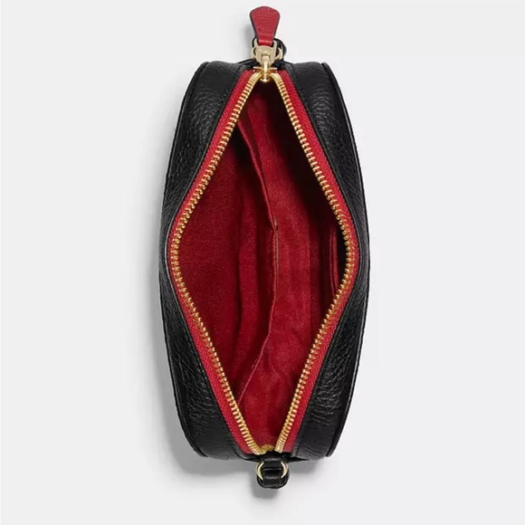 NWT! Coach x Disney Mickey Mouse X Keith Haring Mini Camera Bag - Picture 4 of 5